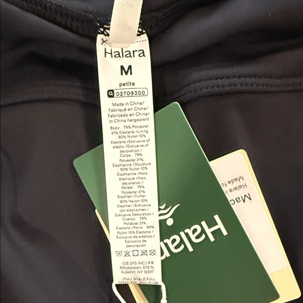 HALARA Flex DayStretch Midrise side zipper pocket Black Boot Cut Flare Pants - Picture 7 of 9